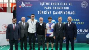 Badminton’un altın çocuğu Muhammed Mahmut Sert İşitme Engelliler Türkiye Badminton