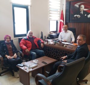 Çorum Yardımlaşma Dayanışma Derneği yönetimi adıma Muzaffer Kara ve Dünya