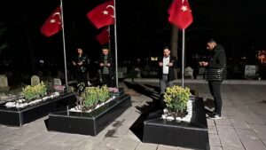 Çorum’un Osmancık ilçesinde AK Parti Gençlik Kolları Başkanlığı Berat Gecesi
