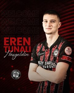 Çorum FK, Eren Tunalı ile 3,5 yıllık sözleşme imzaladı Çorum