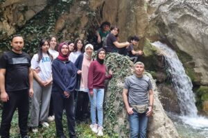 Fen Lisesi öğrencileri Kalinse Kanyon’unda stres attı