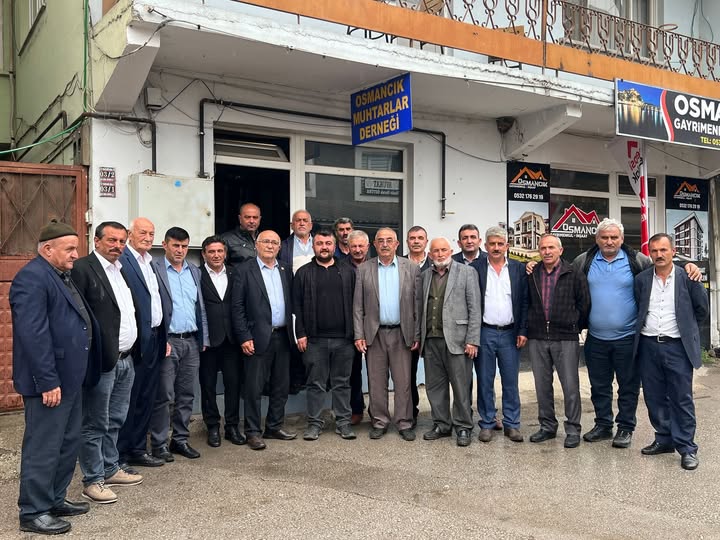 Osmancık Muhtarlar Derneği Başkanı Mustafa Çalışkan oldu