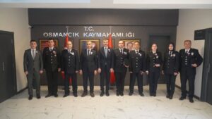 Türk Polis Teşkilatının 180'inci kuruluş yıl dönümü dolaysıyla Osmancık’ta tören