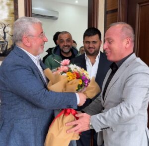 Çorum Sebzeciler ve Pazarcılar Odası Başkanı Erdoğan Yılmaz, oda yönetimi
