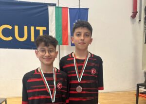 Barış Boyar Badminton Spor Kulübü milli sporcuları Haşim Kağan Töremiş