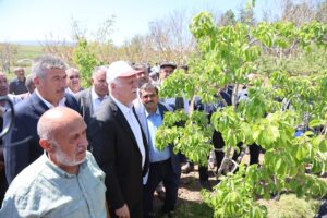 Türkiye Ziraat Odaları Birliği (TZOB) Genel Başkanı Şemsi Bayraktar, Çorum’da
