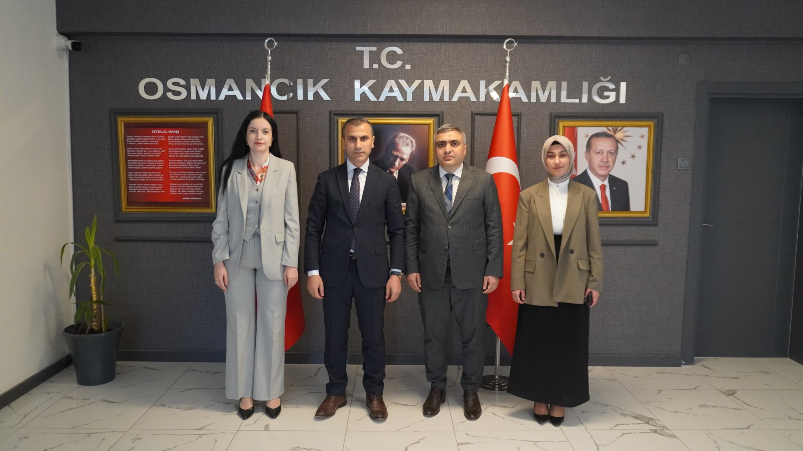 Osmancık’ta kaymakamlar bir araya geldi Osmancık’ta kaymakamlar bir araya geldi