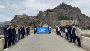 Ülkü Ocakları Osmancık İlçe Başkanlığı tarafından 3 Mayıs Milliyetçiler Günü