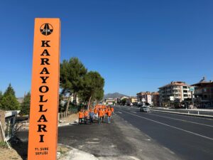Çorum’un Osmancık ilçesinde YOL-İŞ Sendikası üyesi karayolu işçileri, 2025-2026 yılı