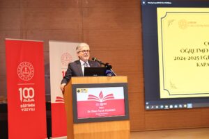 Çorum Öğretmenler Akademileri kapanış programı Hitit Üniversitesi Meslek Yüksekokulu Kampüsü