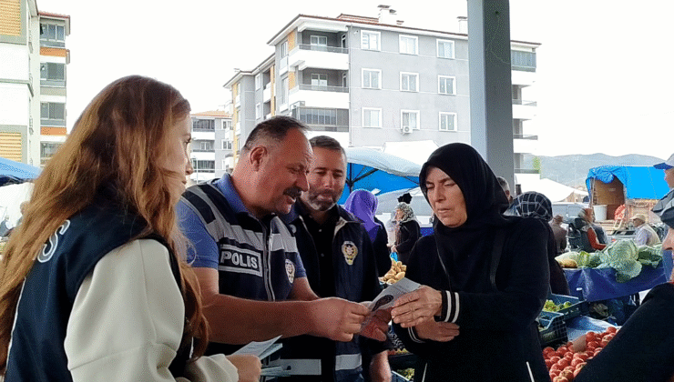 Osmancık’ta polis ekipleri dolandırıcılara karşı vatandaşları uyardı