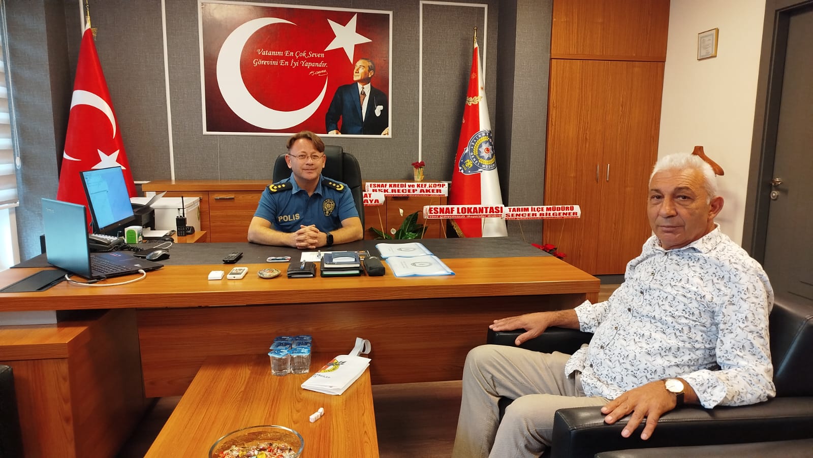 Uğur Çalışkan, yeniden Osmancık İlçe Emniyet Müdürü oldu