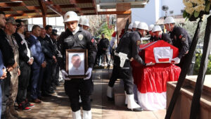 Ankara’da geçirdiği kalp krizi sonucu vefat eden Gazi Polis Memuru