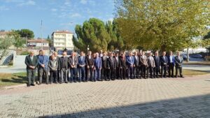 Çorum’un Osmancık ilçesinde, 19 Ekim Muhtarlar Günü dolayısıyla anlamlı bir