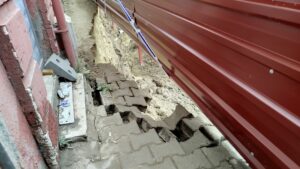 Çorum’un Osmancık ilçesi Alparslan Türkeş Caddesi üzerinde yeni yapılan bir