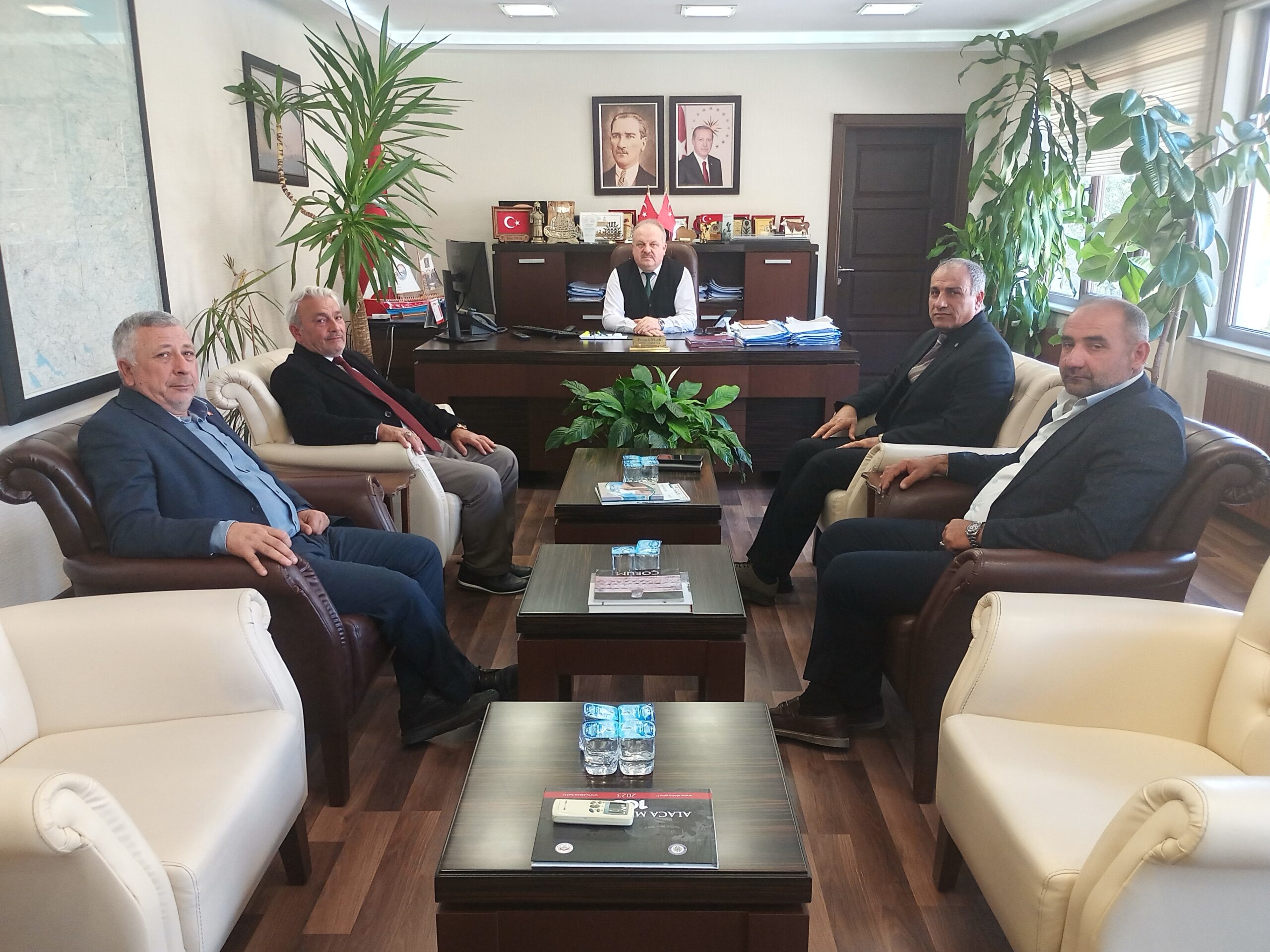 Kara ve Metin’den Özel İdareye ziyaret