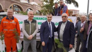 Osmancık’ta fidan dağıtımı etkinliği