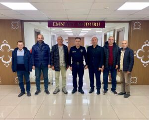 ÇGC'den Emniyet Müdürü Arif Pehlivan'a Ziyaret