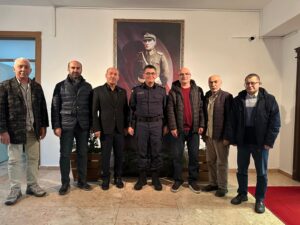 ÇGC'den İl Jandarma Komutanı Ayvaz'a Ziyaret