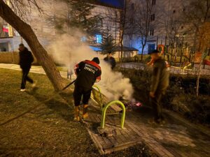 Sungurlu İtfaiyesi Bu Yılda Nefes Almadan Çalıştı