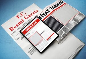 Resmî İlan Fiyat Tarifesi onaylandı