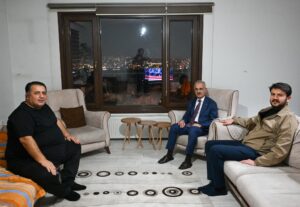  Bakan Uraloğlu’ndan Milletvekili Kaya’ya geçmiş olsun ziyareti