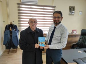 Eğitimci-Şair Muzaffer Şanver’den Müftü Koçak’a Ziyaret