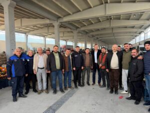 Osmancık Belediye Başkan Yardımcısı Kadir Eskiadam, ilçede kurulan semt pazarını