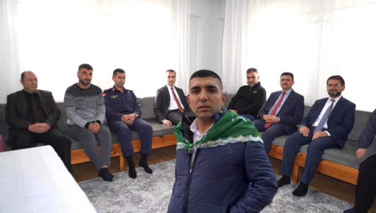 Depremde Şehit olan Osmancıklı askerin ailesine ziyaret