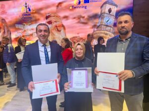 Çorum, Osmancık Ömer Derindere Fen Lisesi, eTwinning projeleriyle hem ulusal