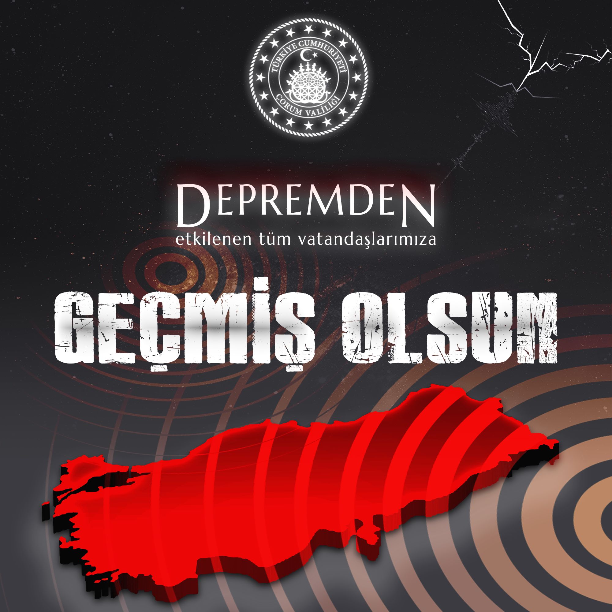 Çorum Valiliği’nden Deprem Açıklaması Çorum Valiliği, Tokat’ın Niksar ilçesinde saat 03.35’te meydana gelen 5.5