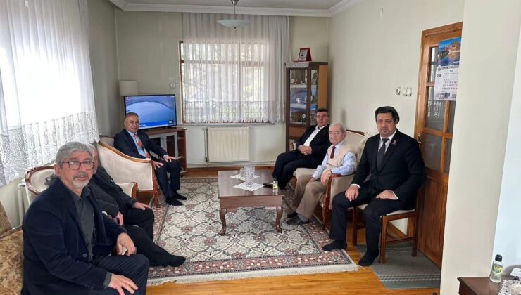 CHP Osmancık İlçe Başkanı Arslan’a Taziye Ziyareti
