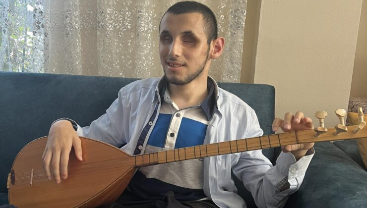Engelleri Müziğiyle Aşıyor: Enstrümanlarıyla Hayata Bağlandı