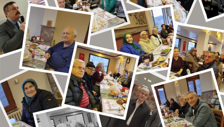 Emekliler İftar Sofrasında Buluştu