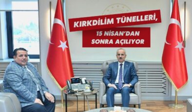 Kırkdilim Tünelleri, 15 Nisan’dan sonra açılıyor