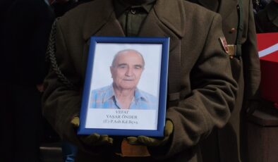 Emekli Astsubay Yaşar Önder son yolculuğuna uğurlandı