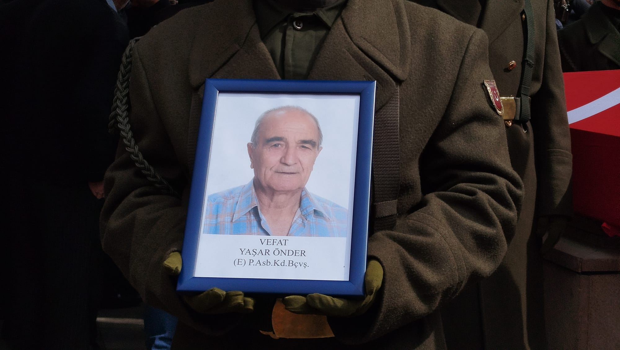 Emekli Astsubay Yaşar Önder son yolculuğuna uğurlandı