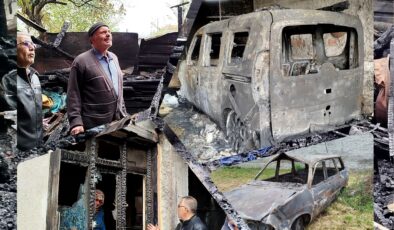 Garajda Yangın Faciası: 3 Araç Kül Oldu, Yavru Kediler Telef Oldu