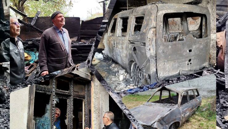 Garajda Yangın Faciası: 3 Araç Kül Oldu, Yavru Kediler Telef Oldu