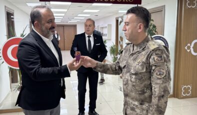 Belediye’den Emniyet Müdürlüğü’ne Kutlama Ziyareti