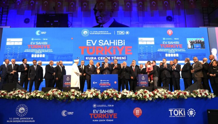 Çorum’da 2 bin 867 konutun hak sahipleri belirlendi: İşte Kura sonuçları