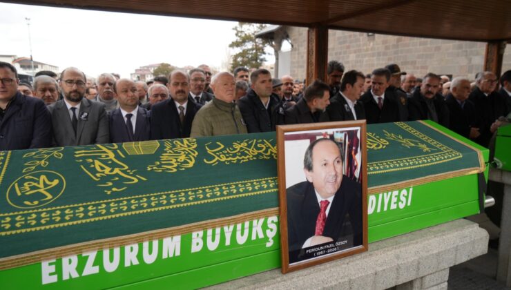 Gazeteci Feridun Fazıl Özsoy son yolculuğuna uğurlandı