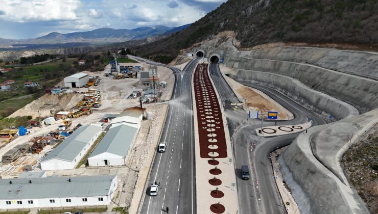 Kırkdilim Tünelleri 16 Nisan’da hizmete açılıyor