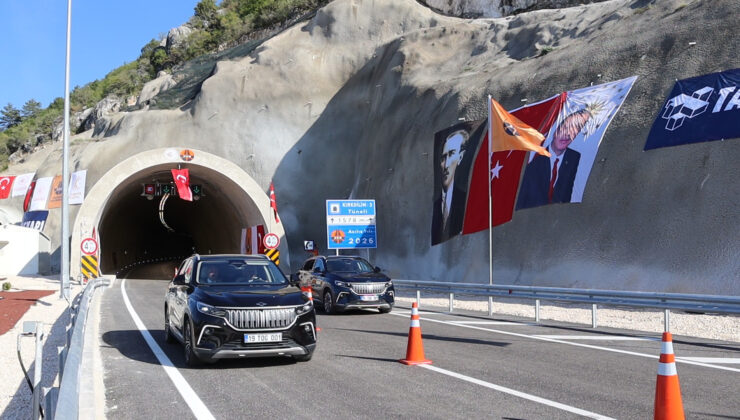 Bakan Uraloğlu’nun Katılımıyla Kırkdilim Tünelleri Açıldı