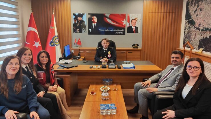 Osmancık SHM’den Emniyet Müdürlüğü’ne ziyaret