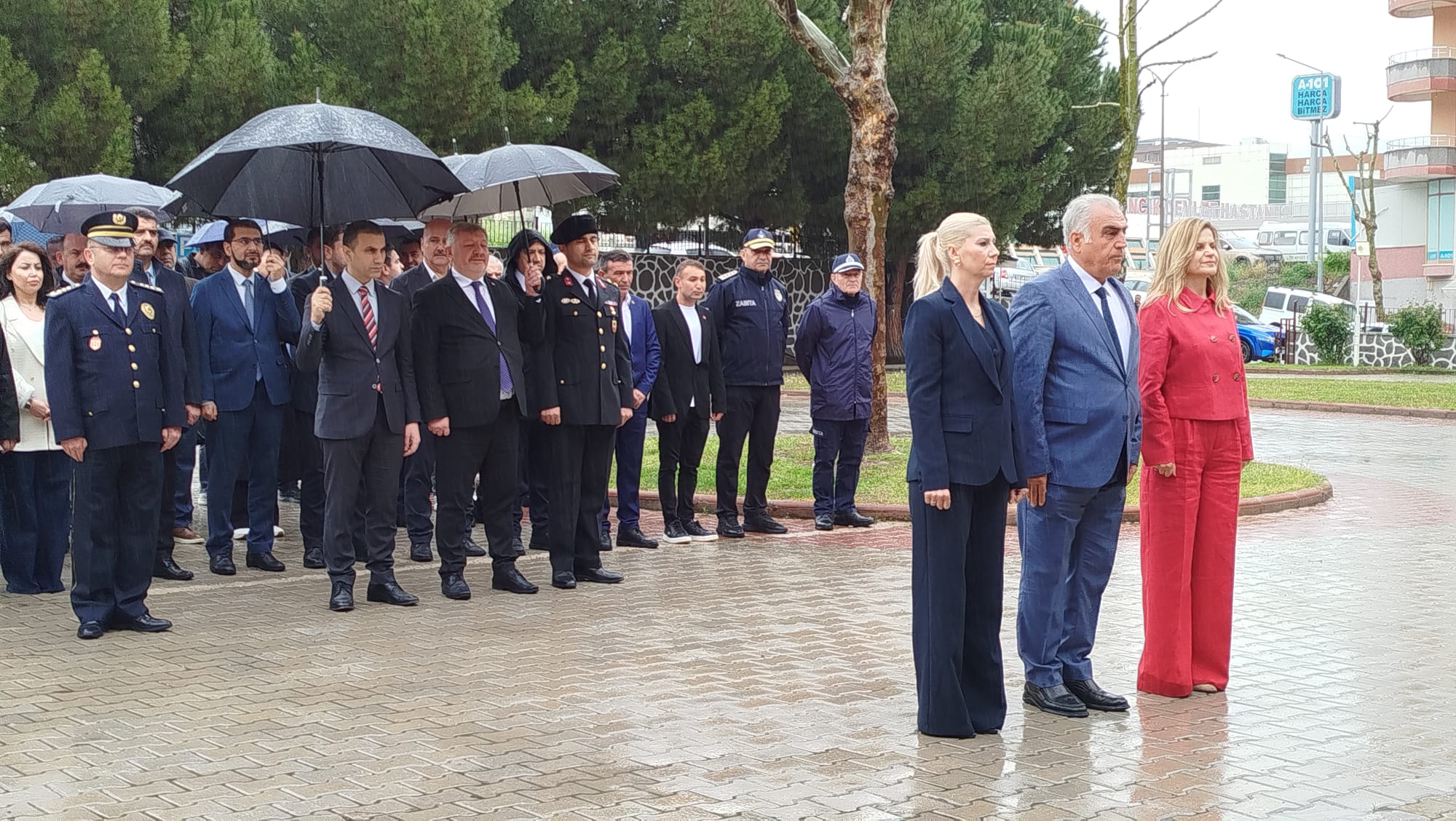 Osmancık’ta 23 Nisan Töreni: Atatürk Anıtı’na Çelenk Sunuldu