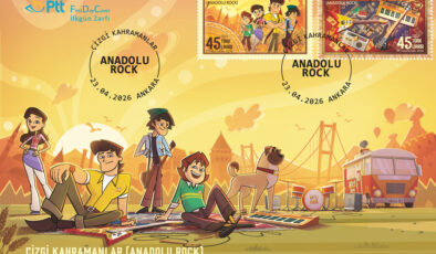 Ptt’den “Çizgi Kahramanlar (Anadolu Rock)” Konulu Anma Pulu Ve İlkgün Zarfı