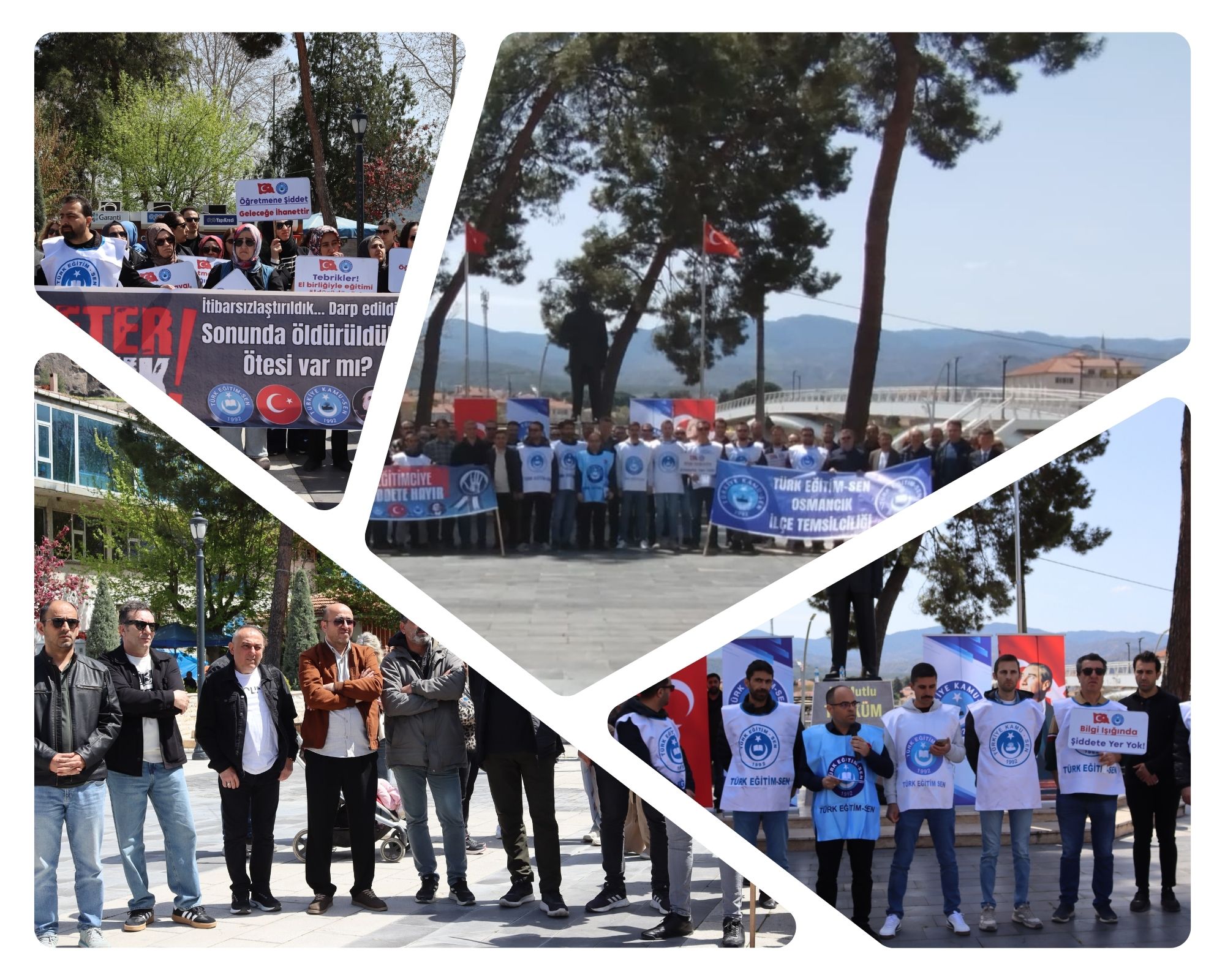 Siverek’teki saldırıya tepki: Osmancık’ta öğretmenler iş bıraktı