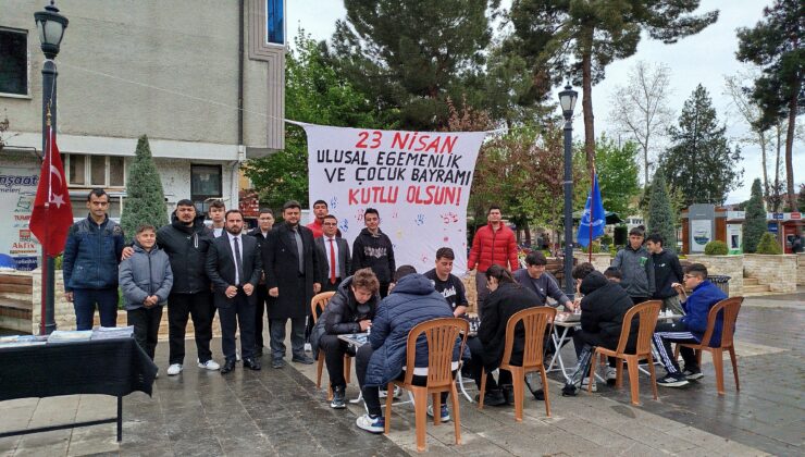 Ülkü Ocakları Osmancık İlçe Başkanlığı’ndan 23 Nisan Etkinliği