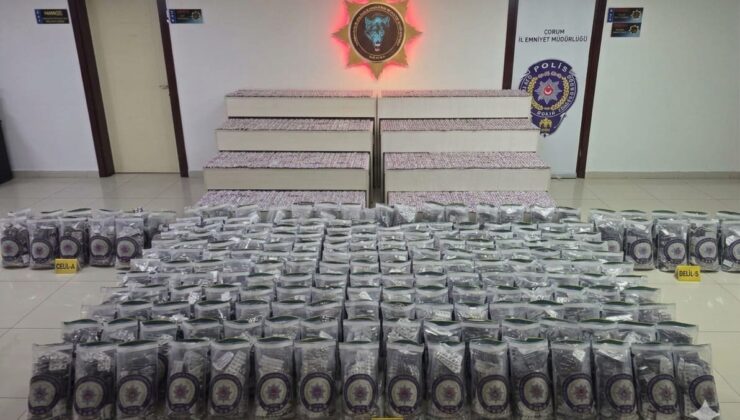 Zehir Sevkiyatına Darbe: Osmancık’ta TIR’dan 249 Bin 424 Adet Sentetik Ecza Çıktı